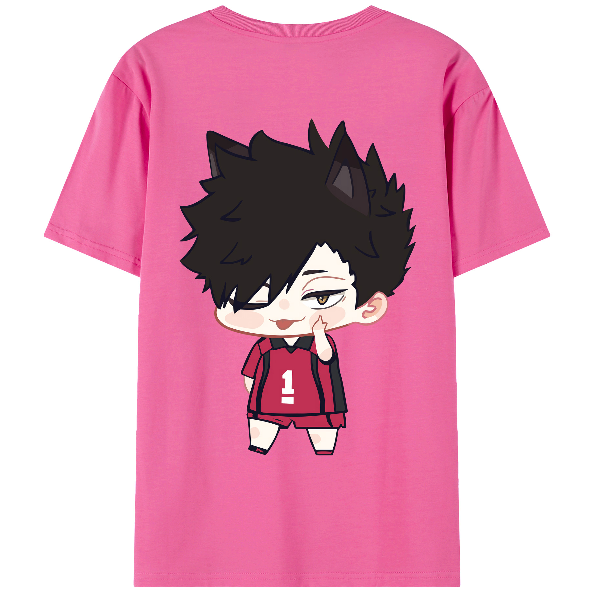 （画像用） ハイキュー!! Haikyu!! レディース半袖Tシャツ(バックプリント)